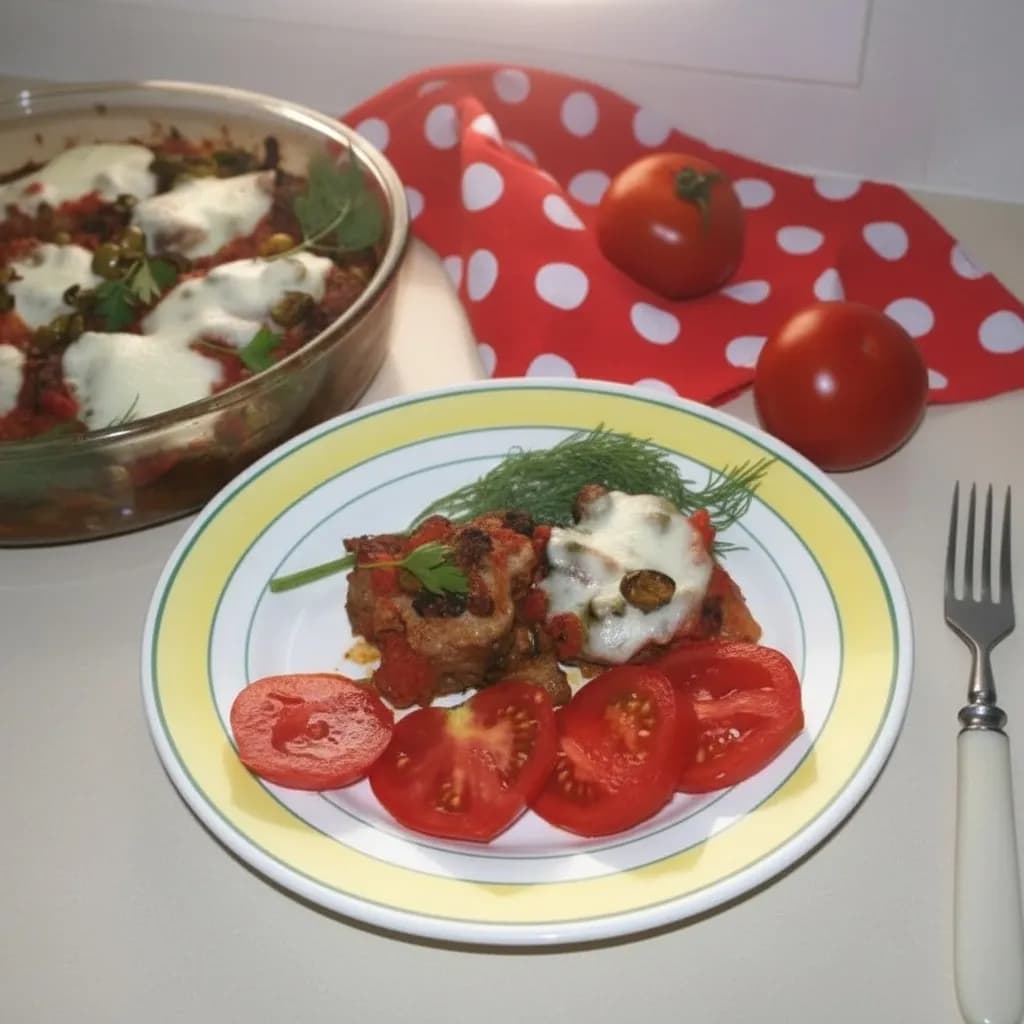 Скалопине в соусе