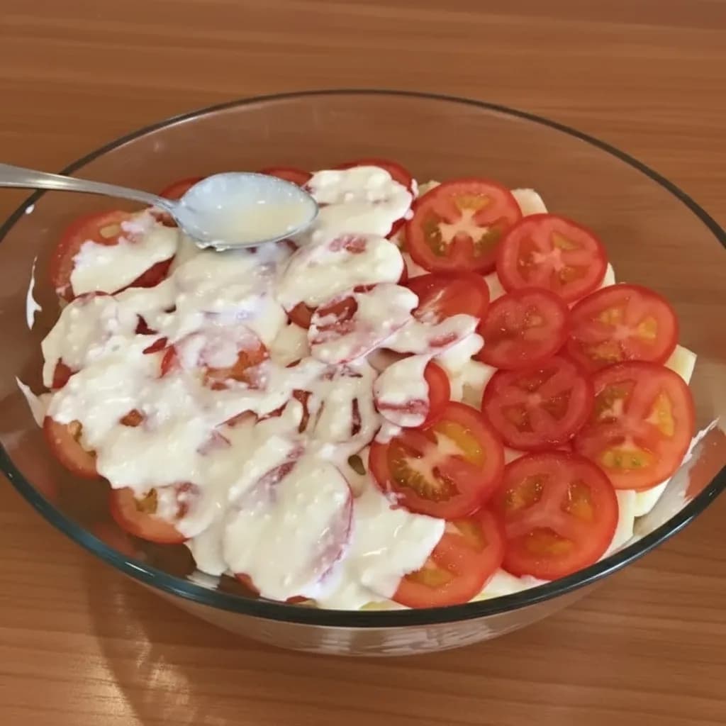 Слои запеканки