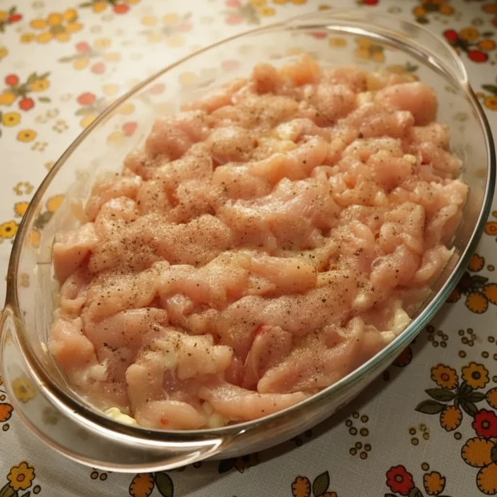 Слой куриного филе