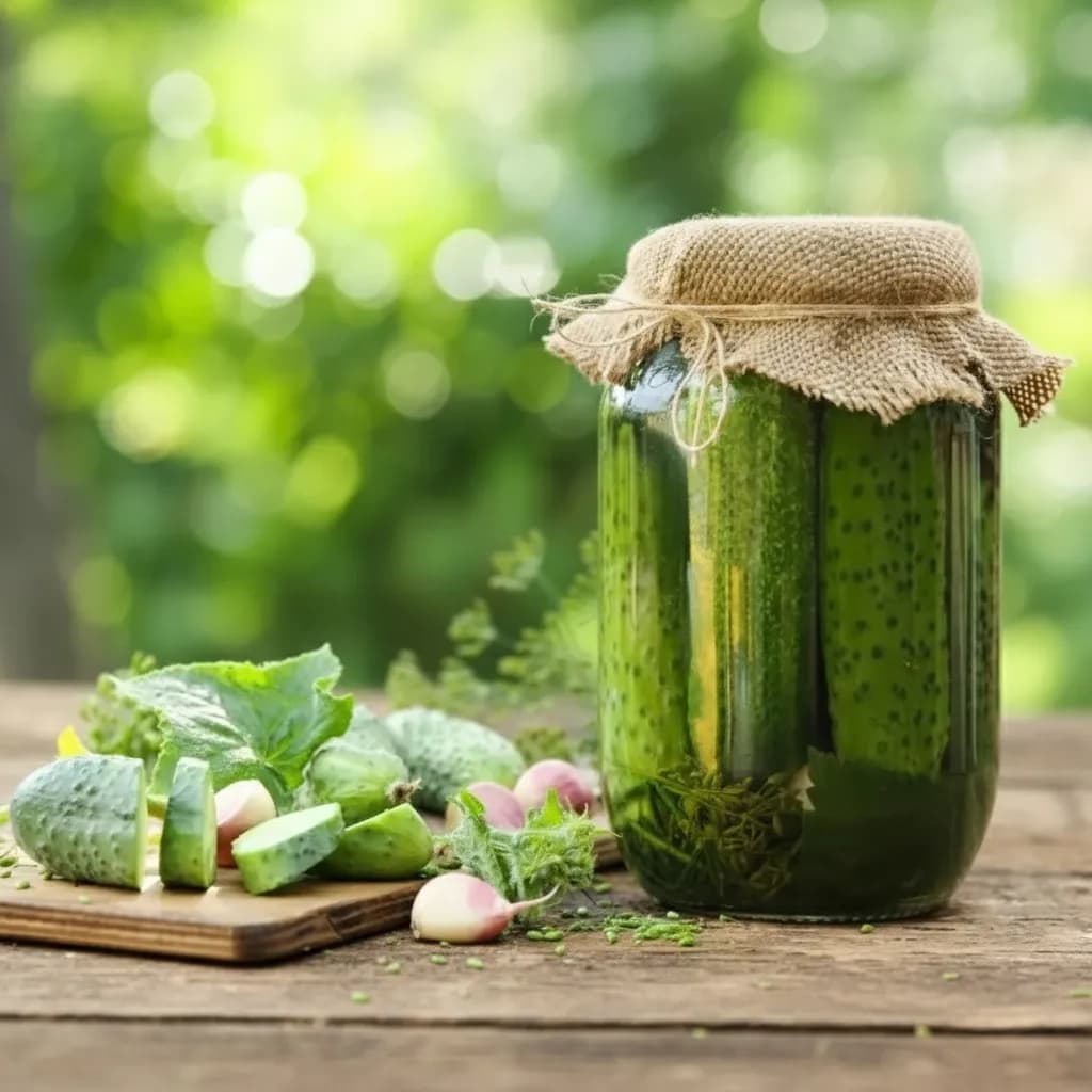 Солёные огурцы