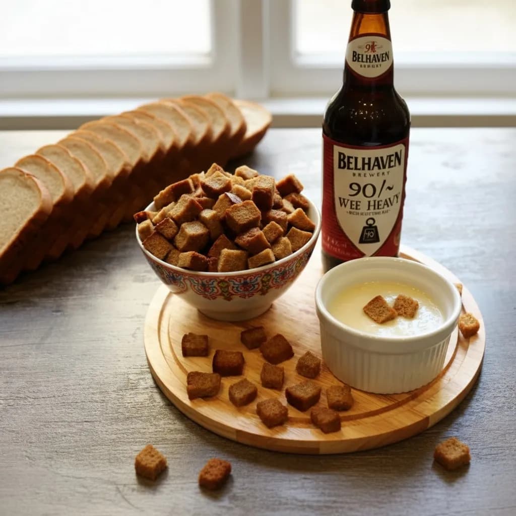 Сухарики с хреном