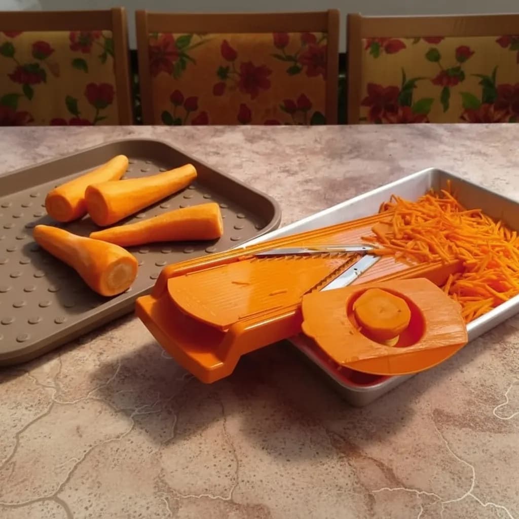 Тёртая морковь