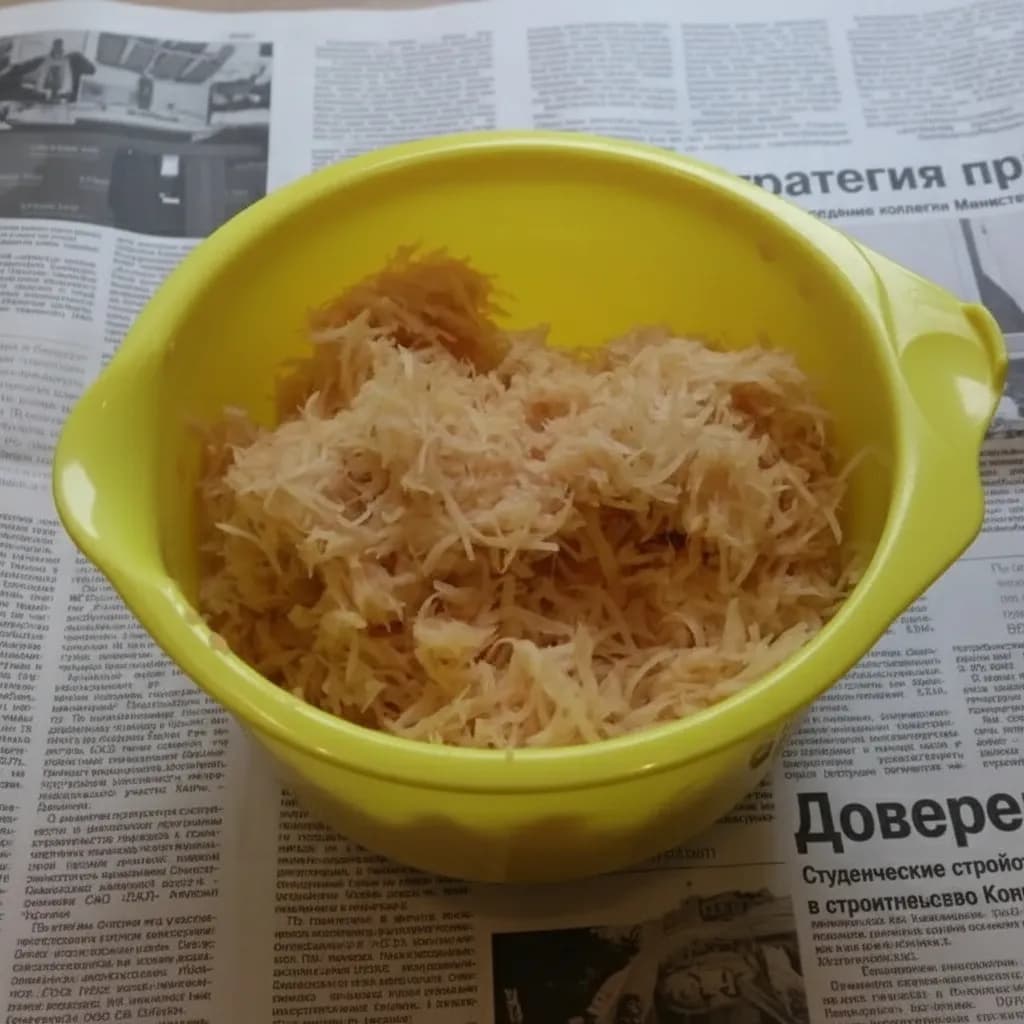 Тёртый картофель