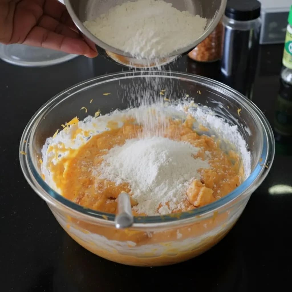 Тесто из тыквы