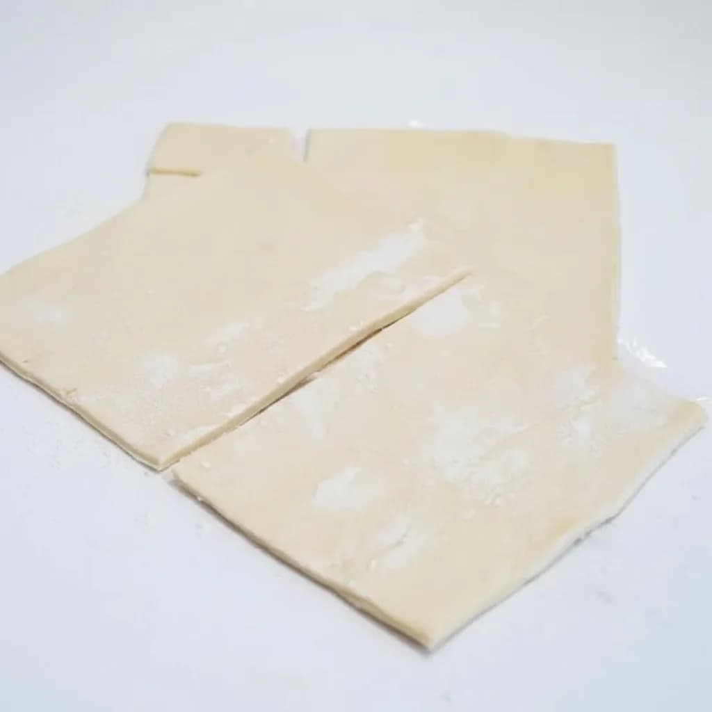 Квадраты из теста