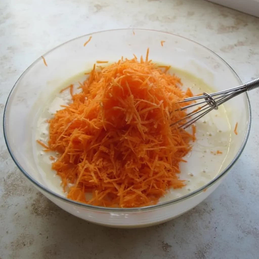 Тесто с морковью