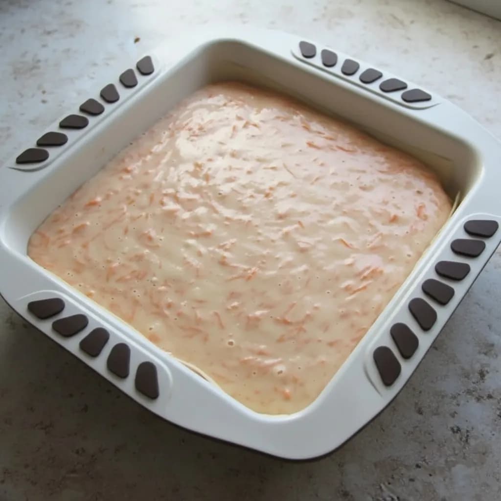 Тесто в форме