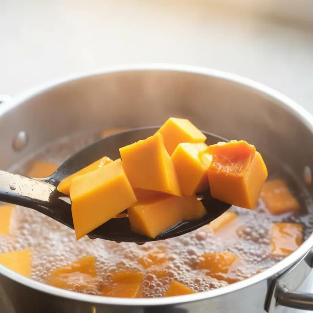 тыква в бульоне