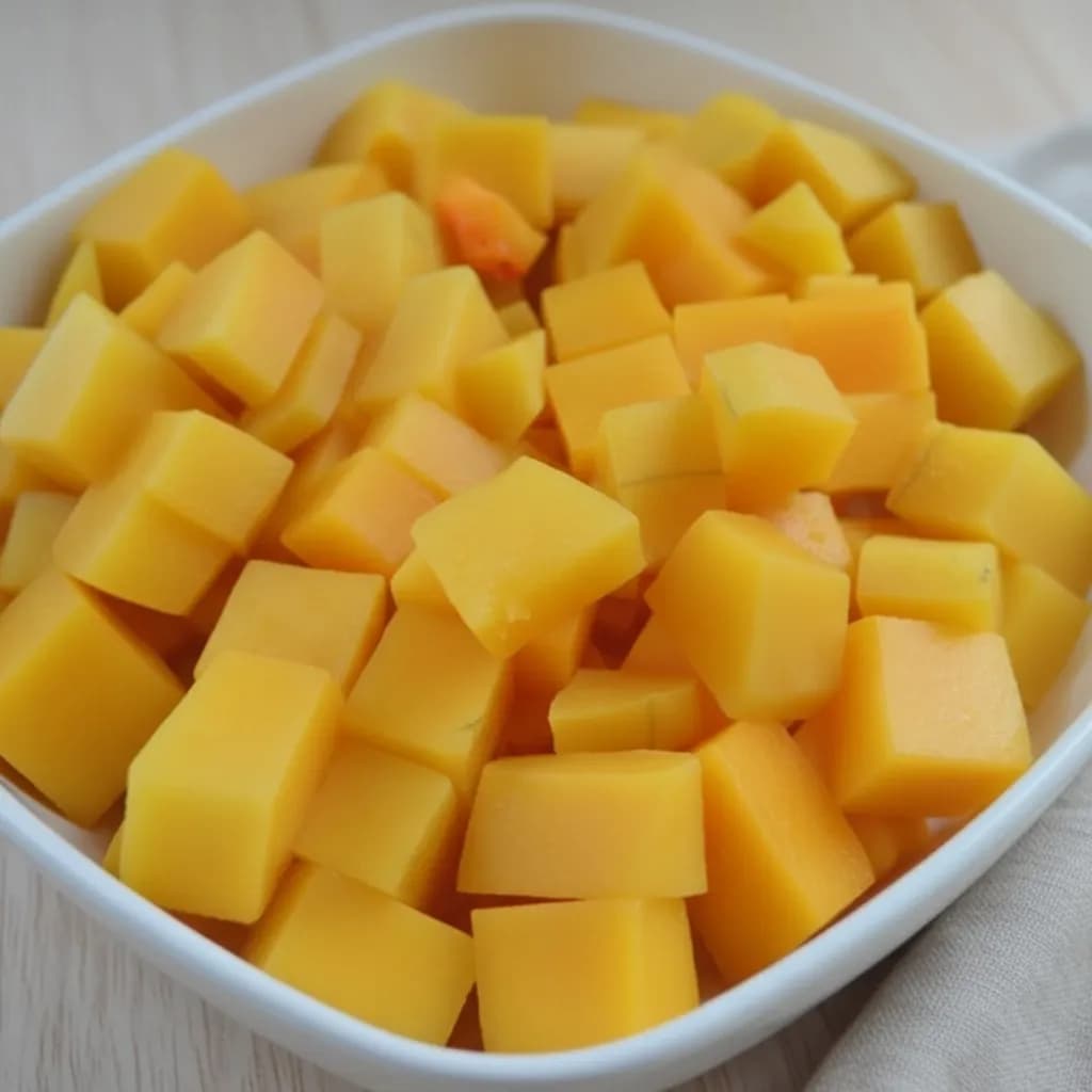 Тыква на пару