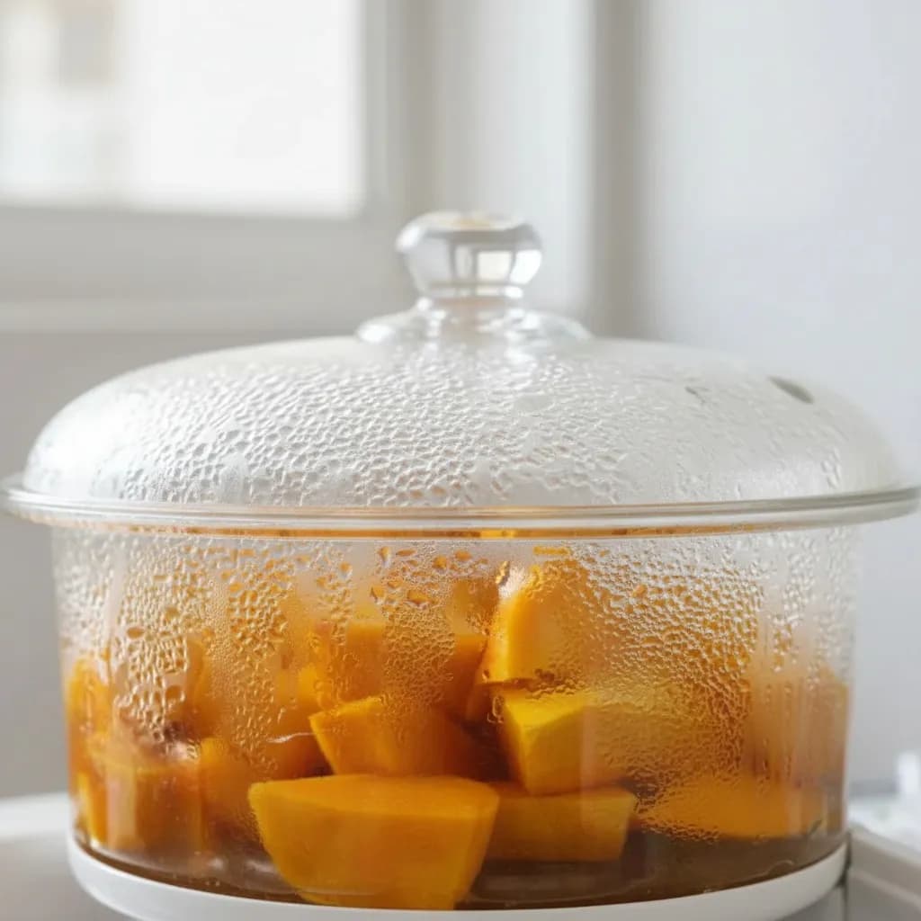 Тыква на пару