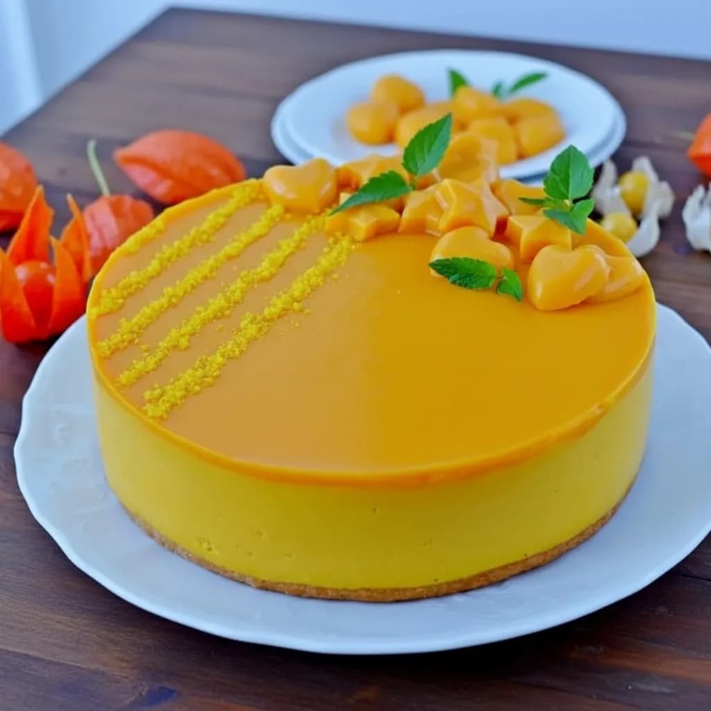 Тыквенно-муссовый торт