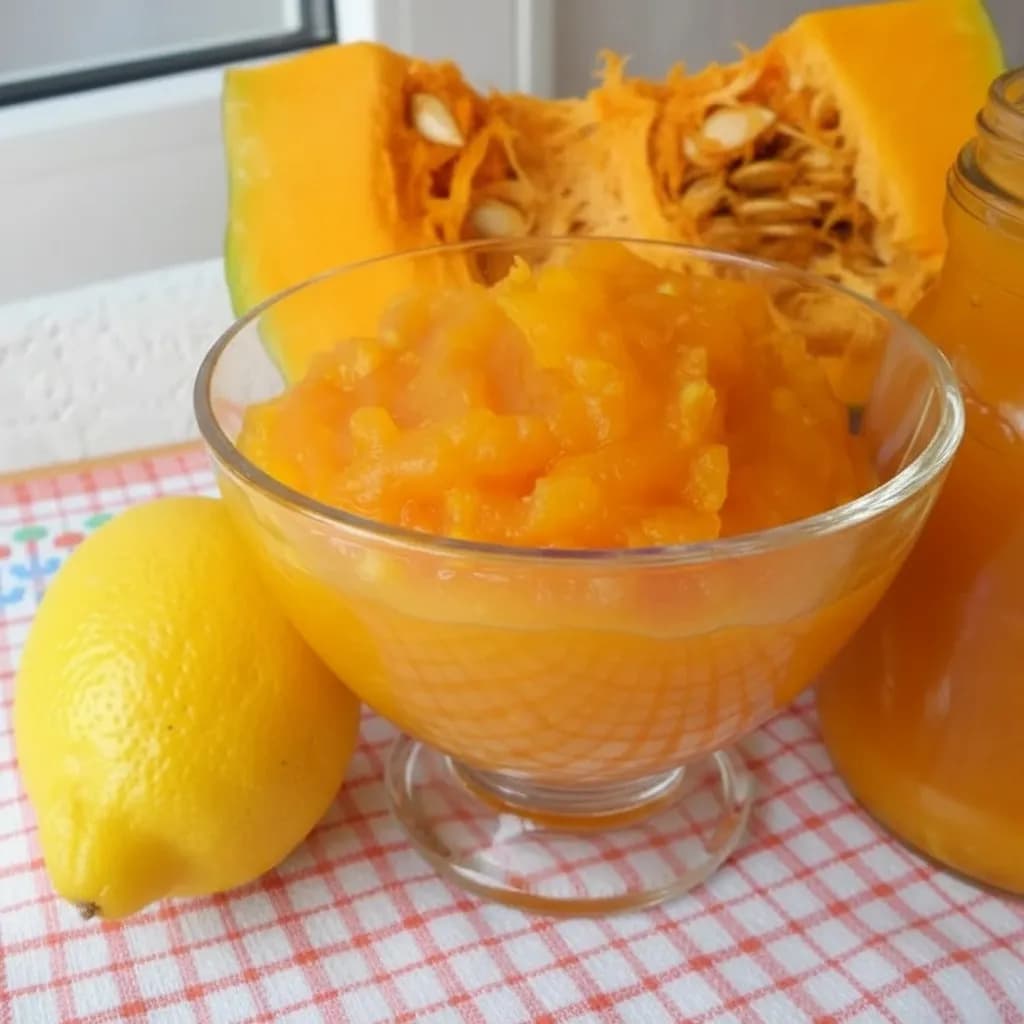 Тыквенное повидло с курагой