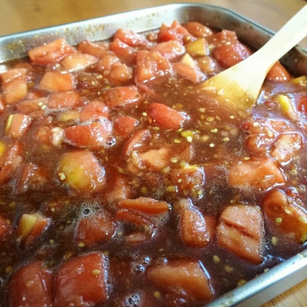 Варка томатного джема