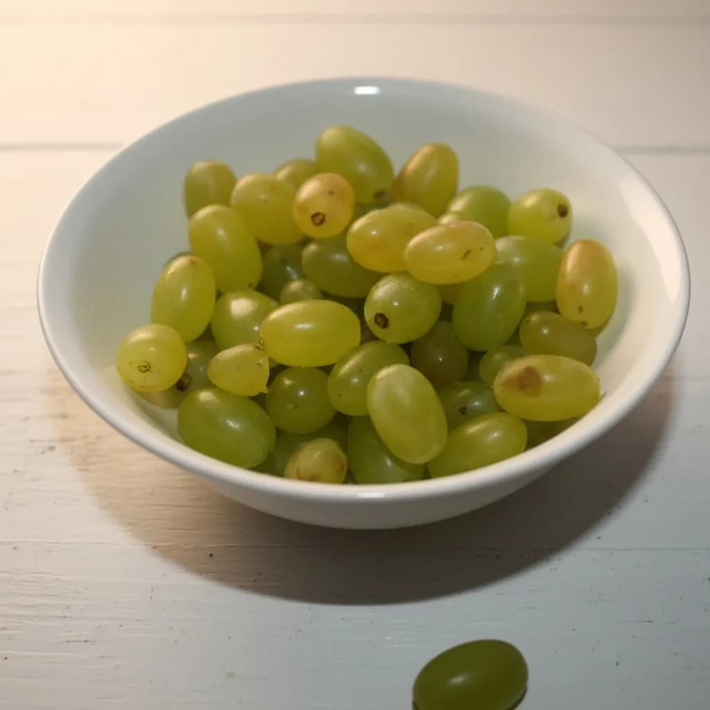 виноград в салате