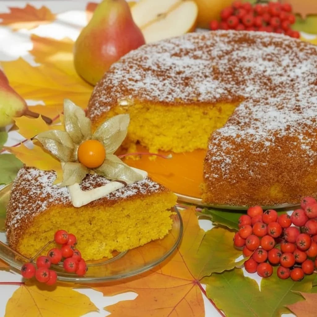 Манник из тыквы