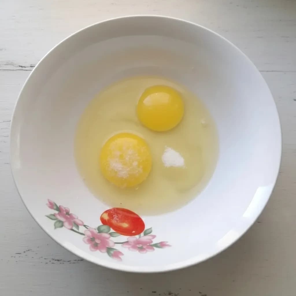 Яйца с сахаром