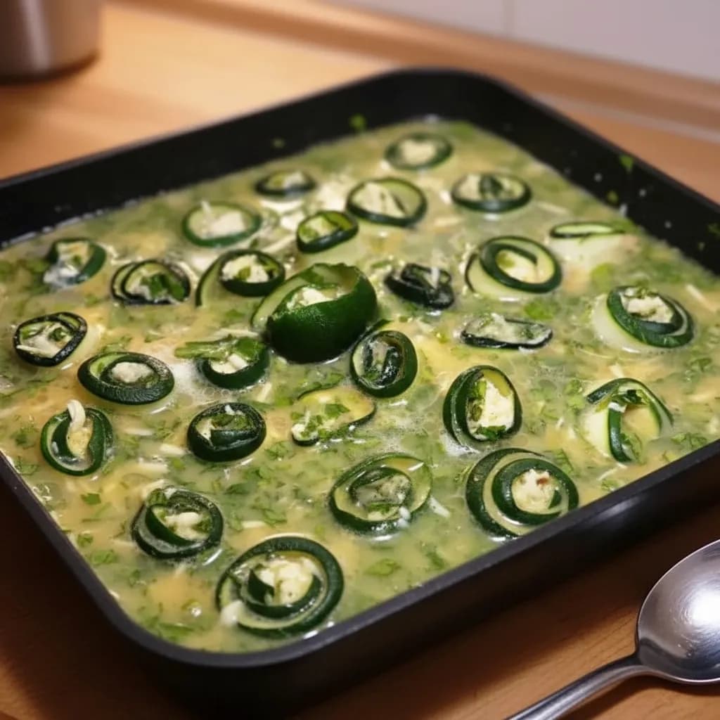 Яичная масса в сковороде