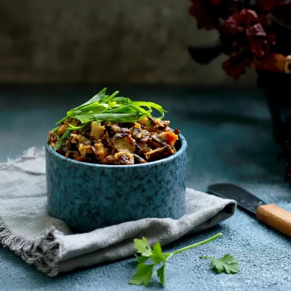 Закуска из баклажанов