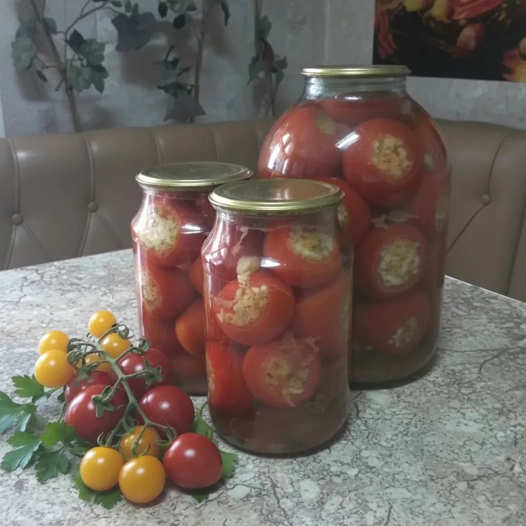 Закусочные помидорки