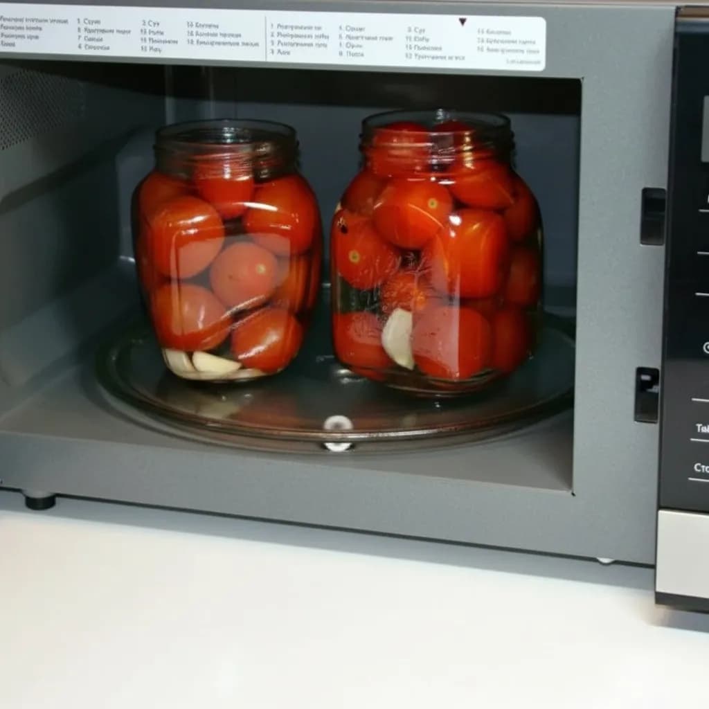 Залить помидоры