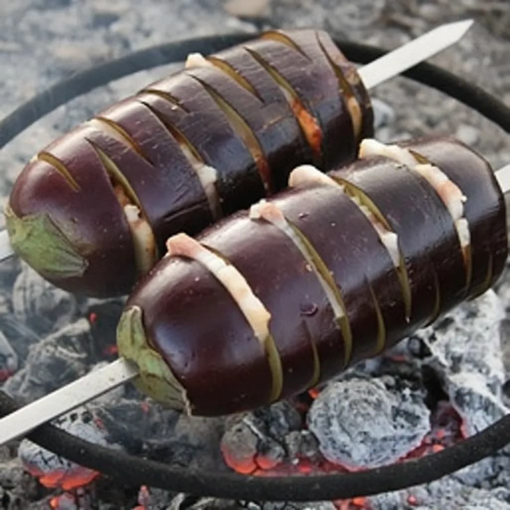 Запекание баклажанов