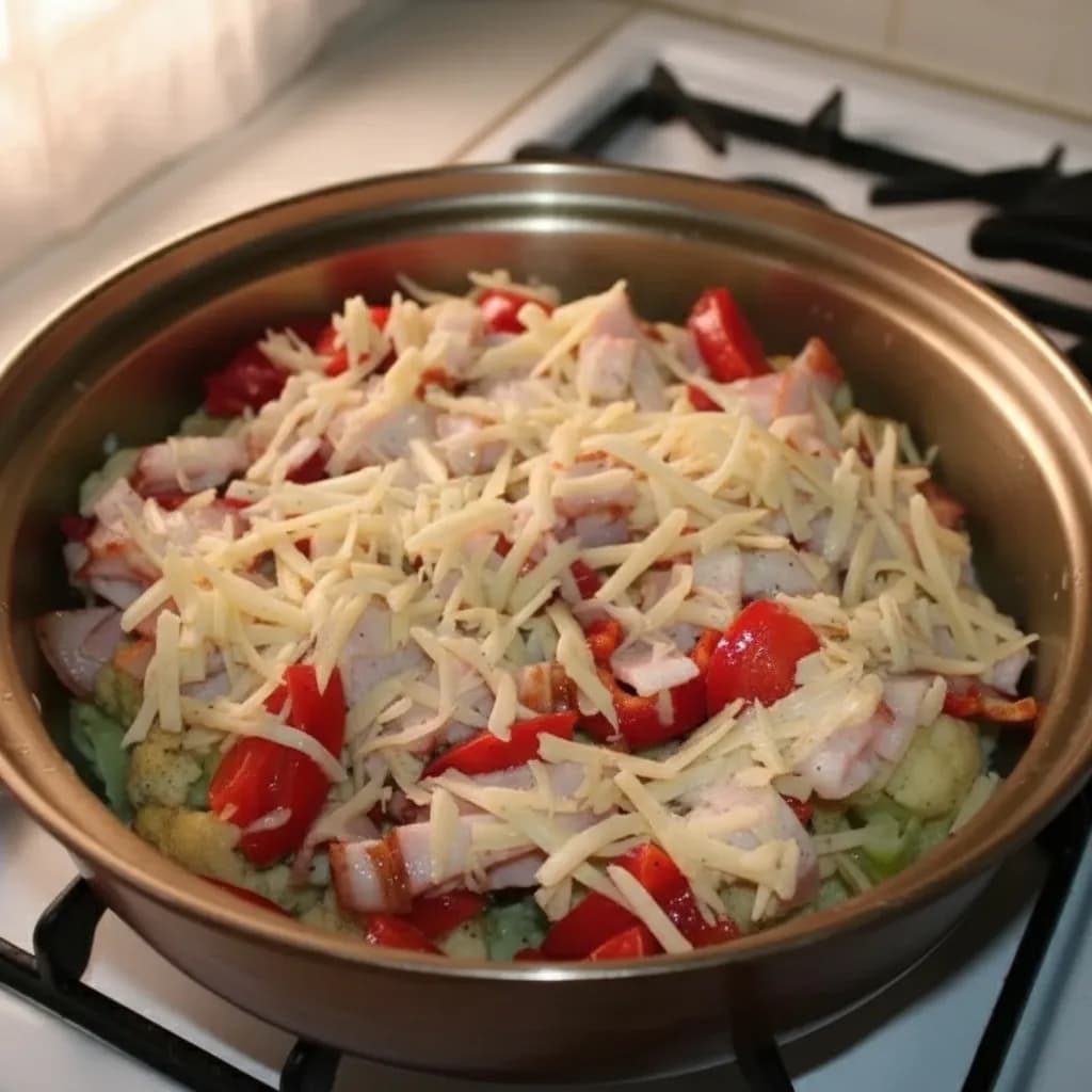 запеканка перед готовкой