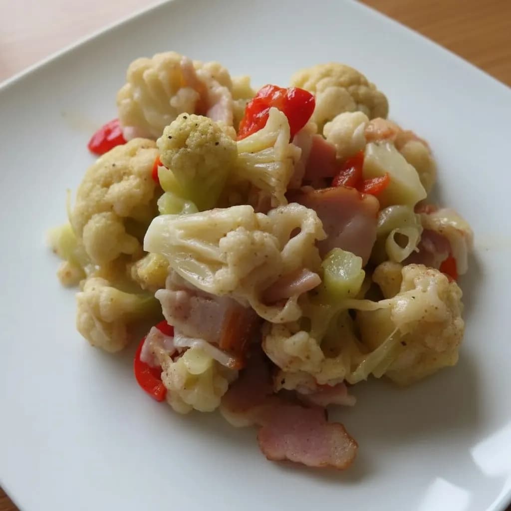 запеканка с беконом