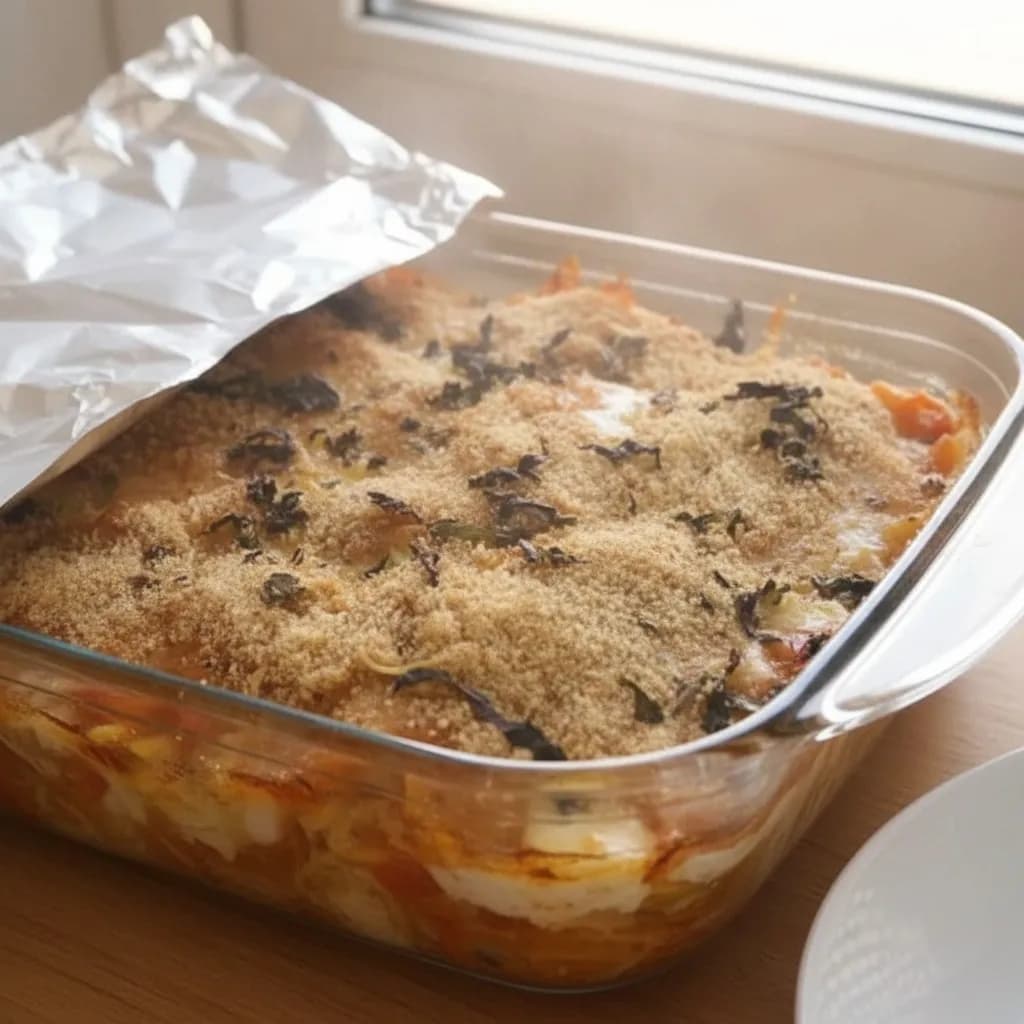 запеканка в фольге