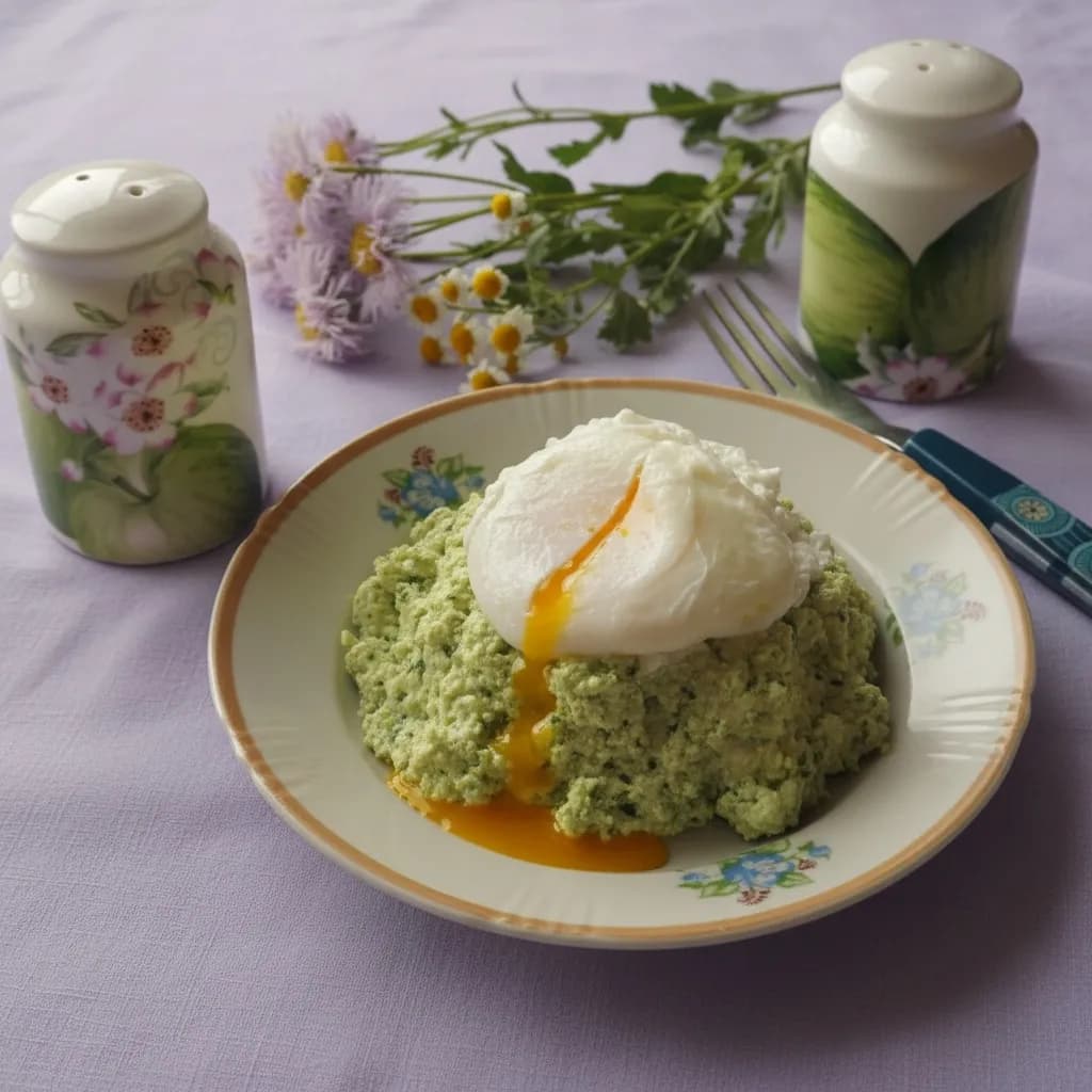 Зелёный творог