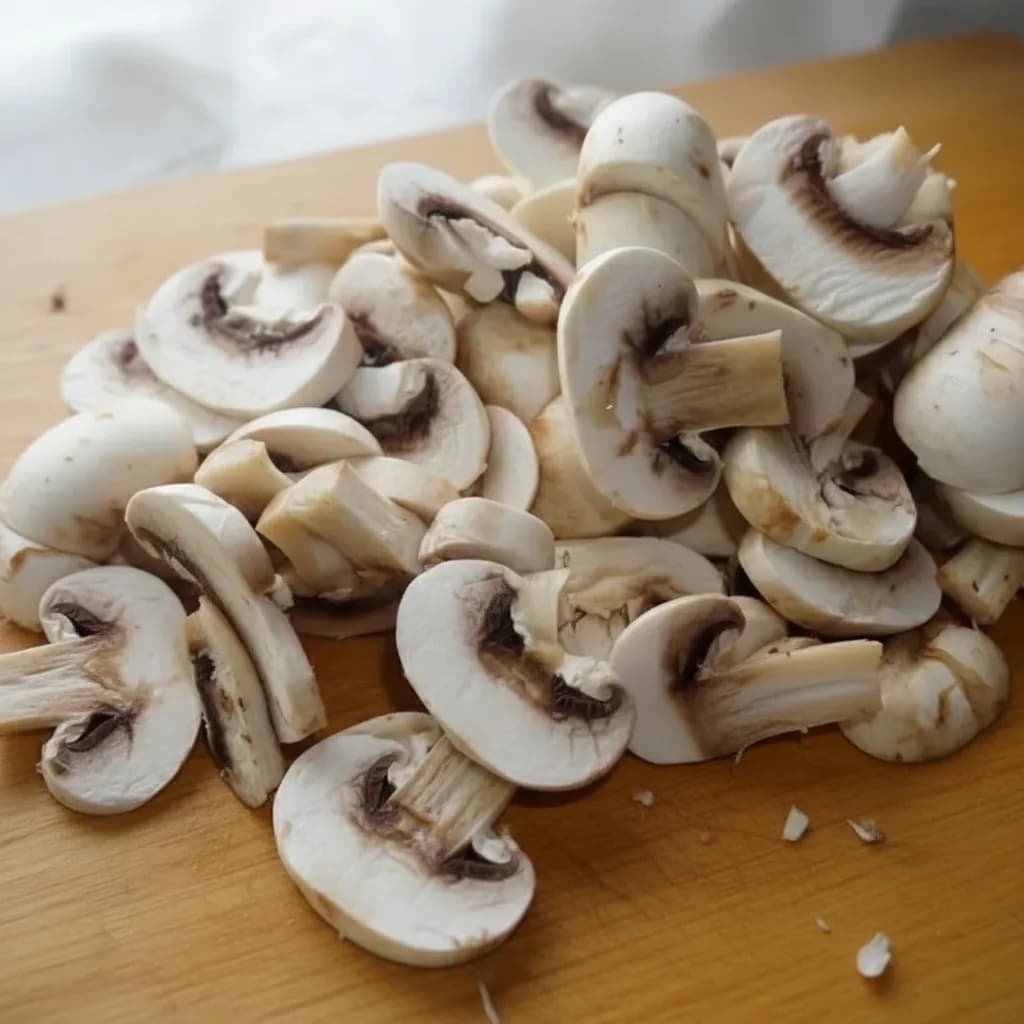 Жареные шампиньоны