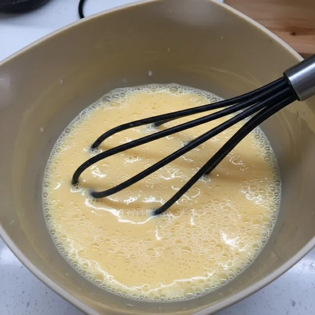 Желтки с молоком