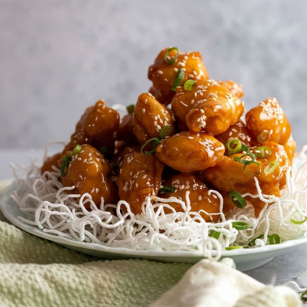 Хрустящая курица в медовом соусе