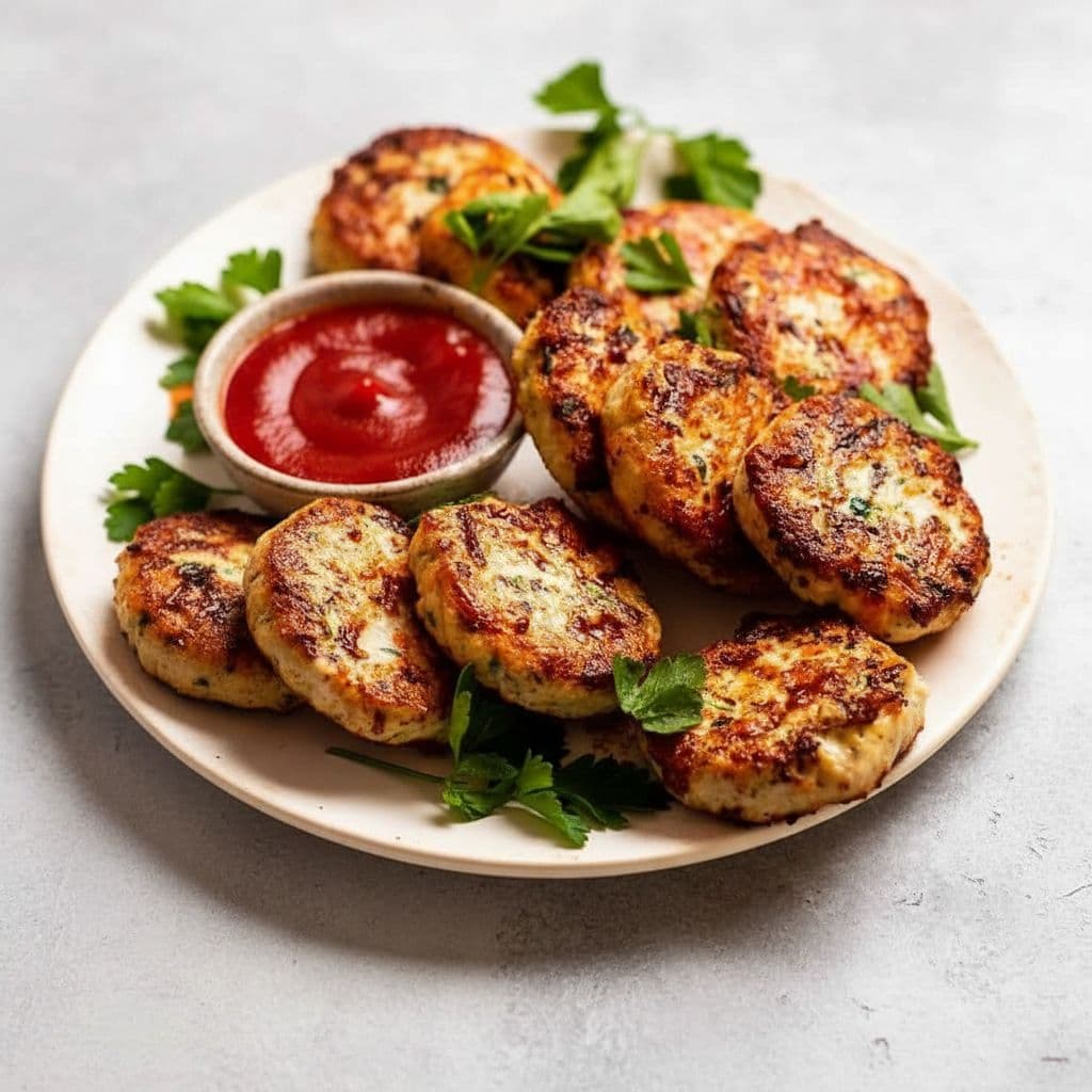 Куриные риссолы (котлеты из курицы)