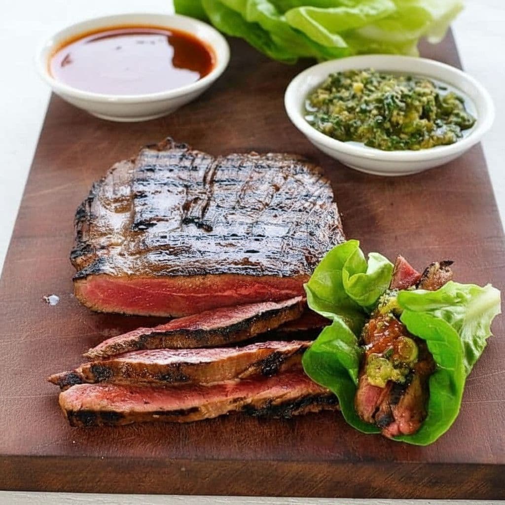 Ссам с маринованной говядиной