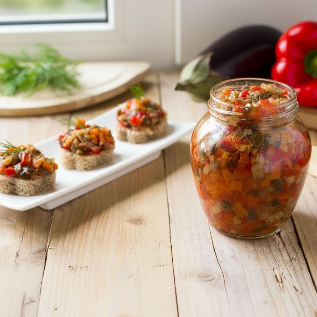 Самая вкусная баклажанная икра на зиму