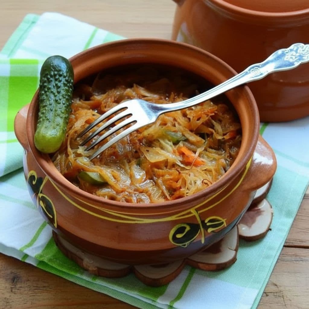 Солянка с треской