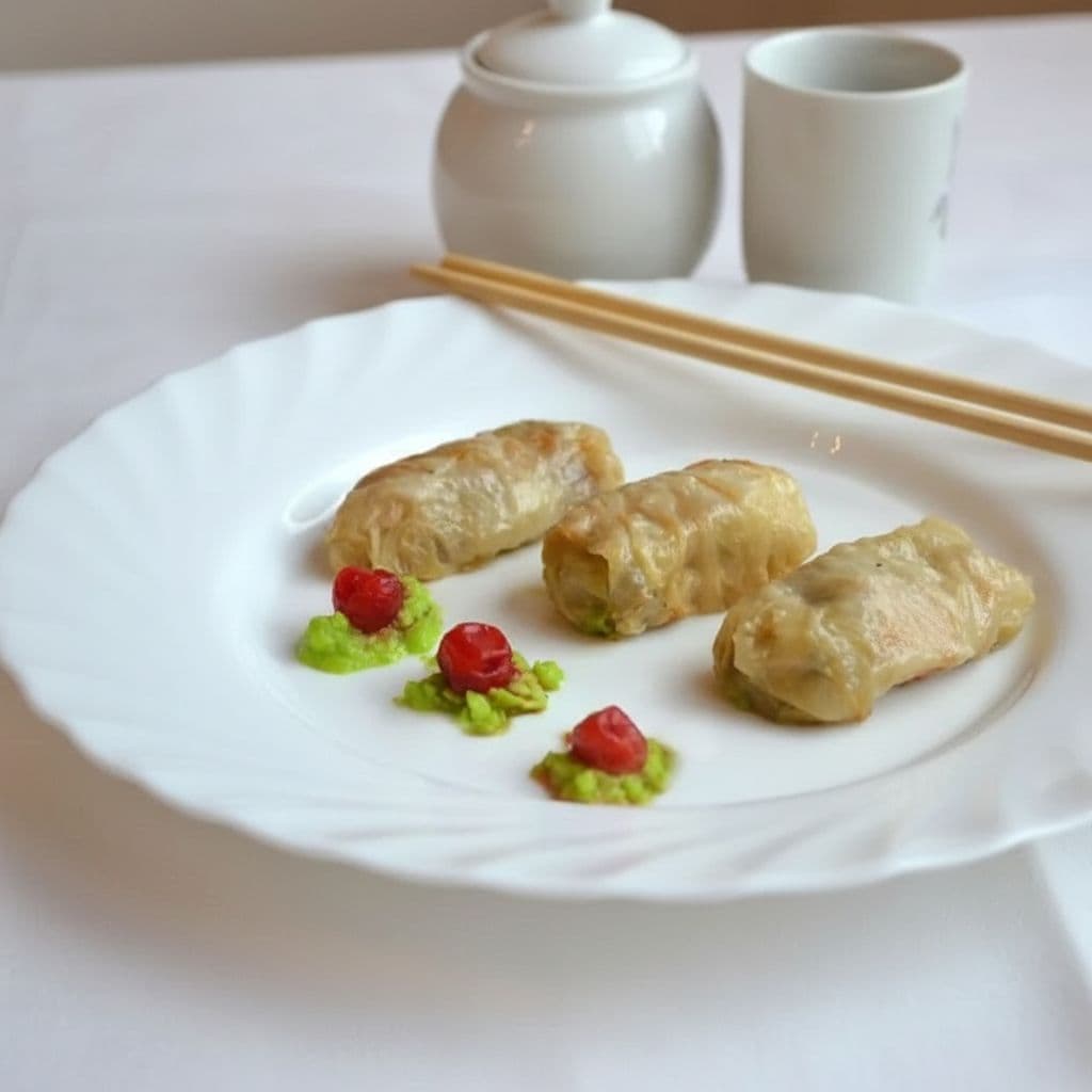 Постные голубцы с картошкой