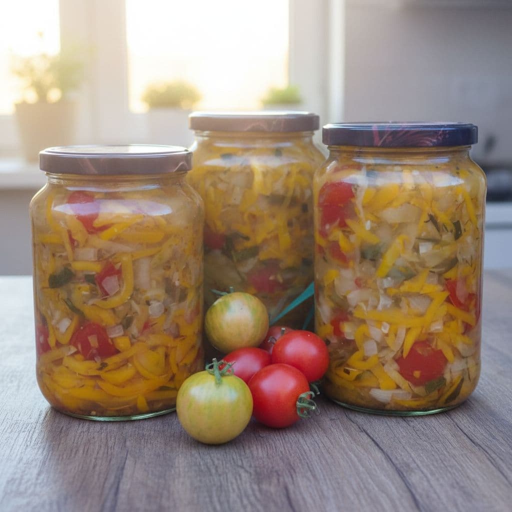 Салат «Вдоль по огороду» на зиму