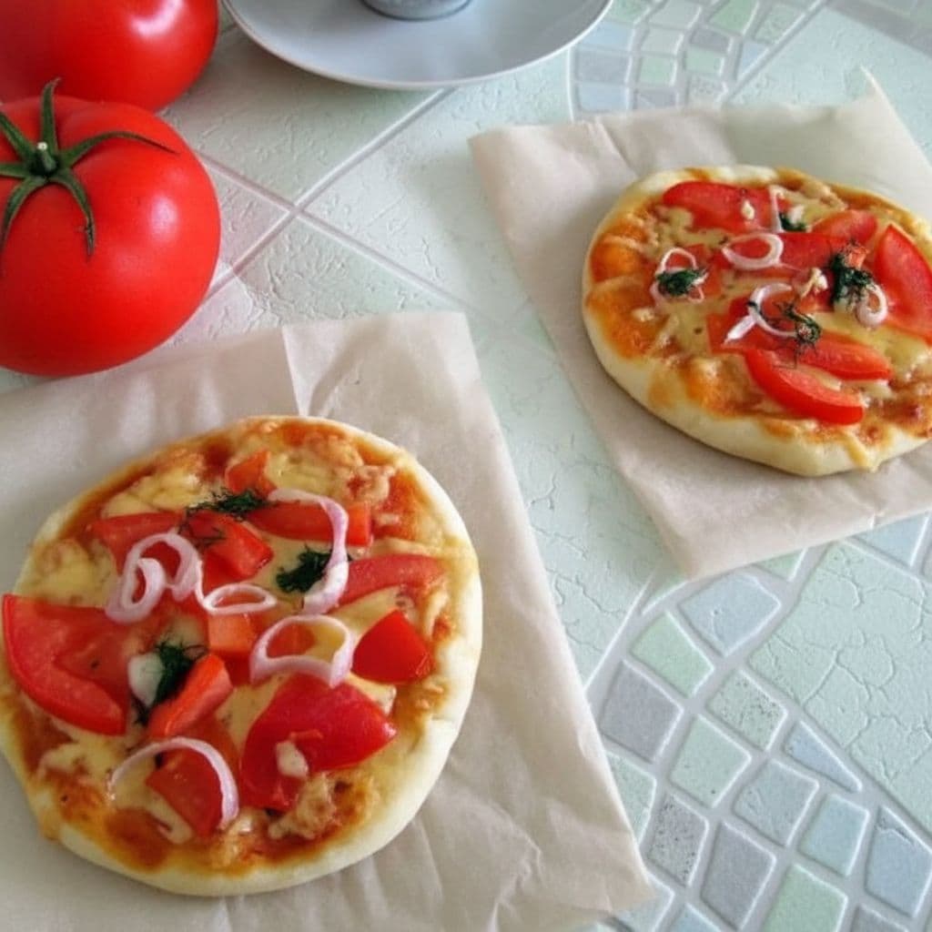Мини-пиццы на завтрак