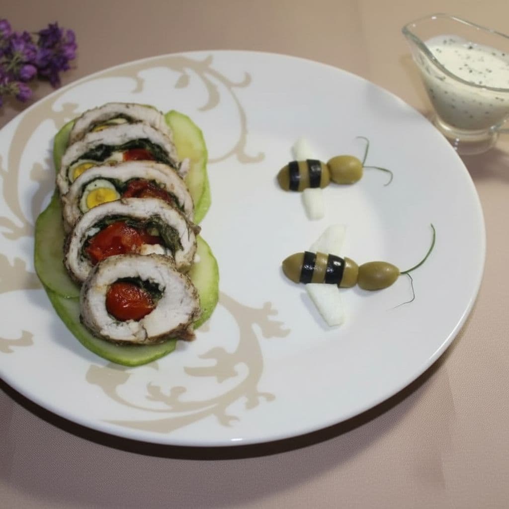 Рулет из индейки «Пикантный»