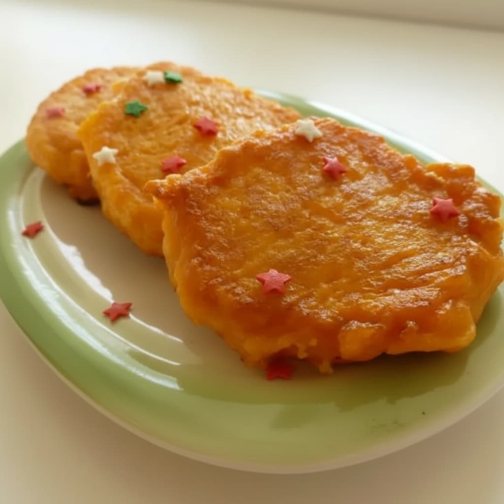 Пышные оладьи из тыквы