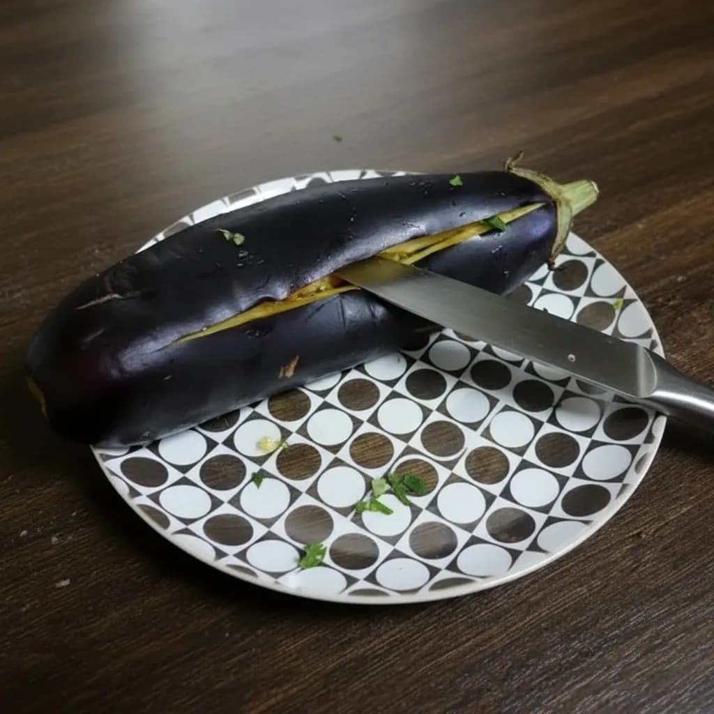 Баклажан с карманом