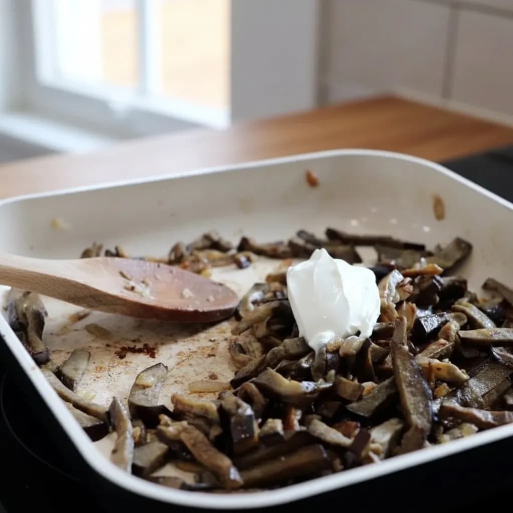 Баклажаны на сковороде