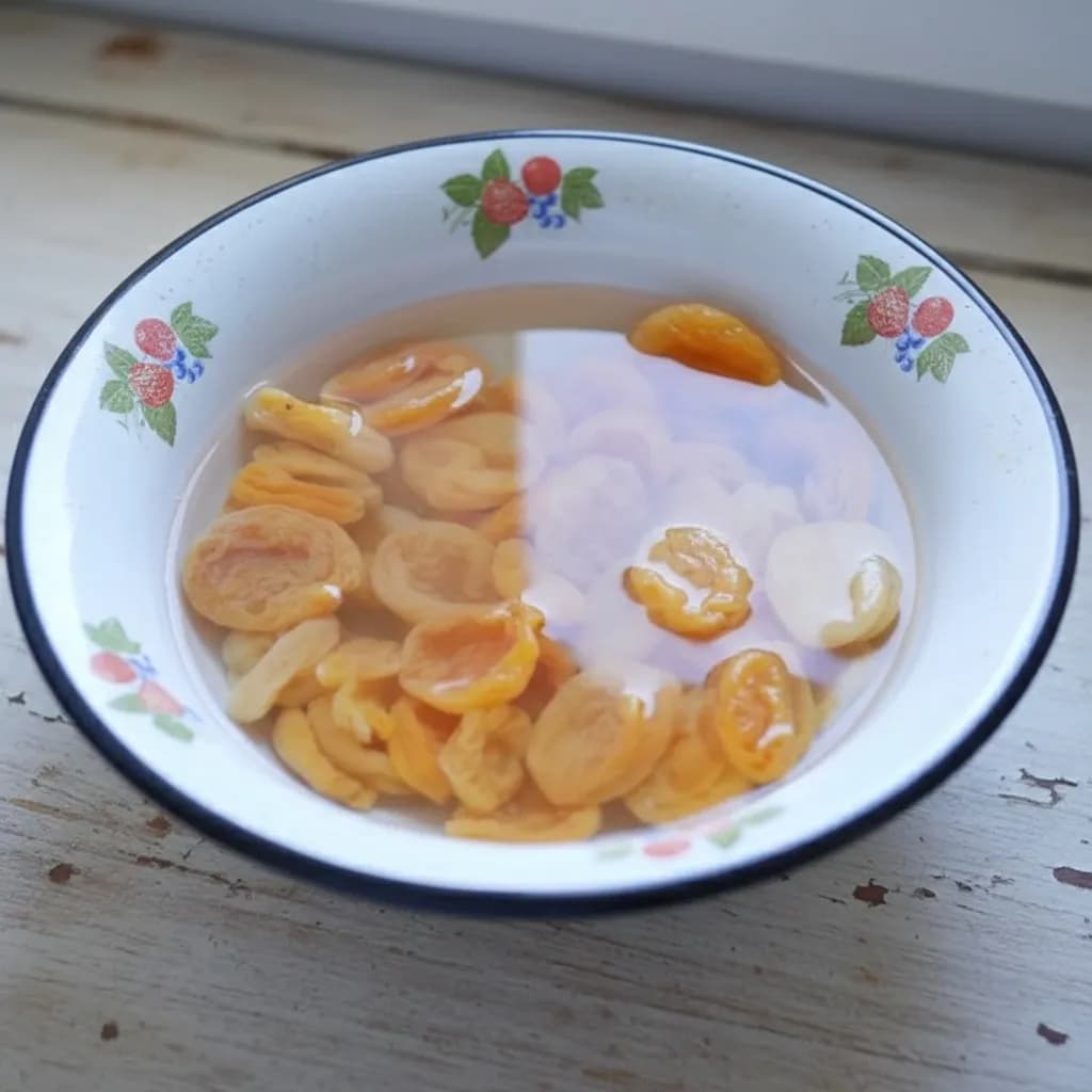 Курага в воде