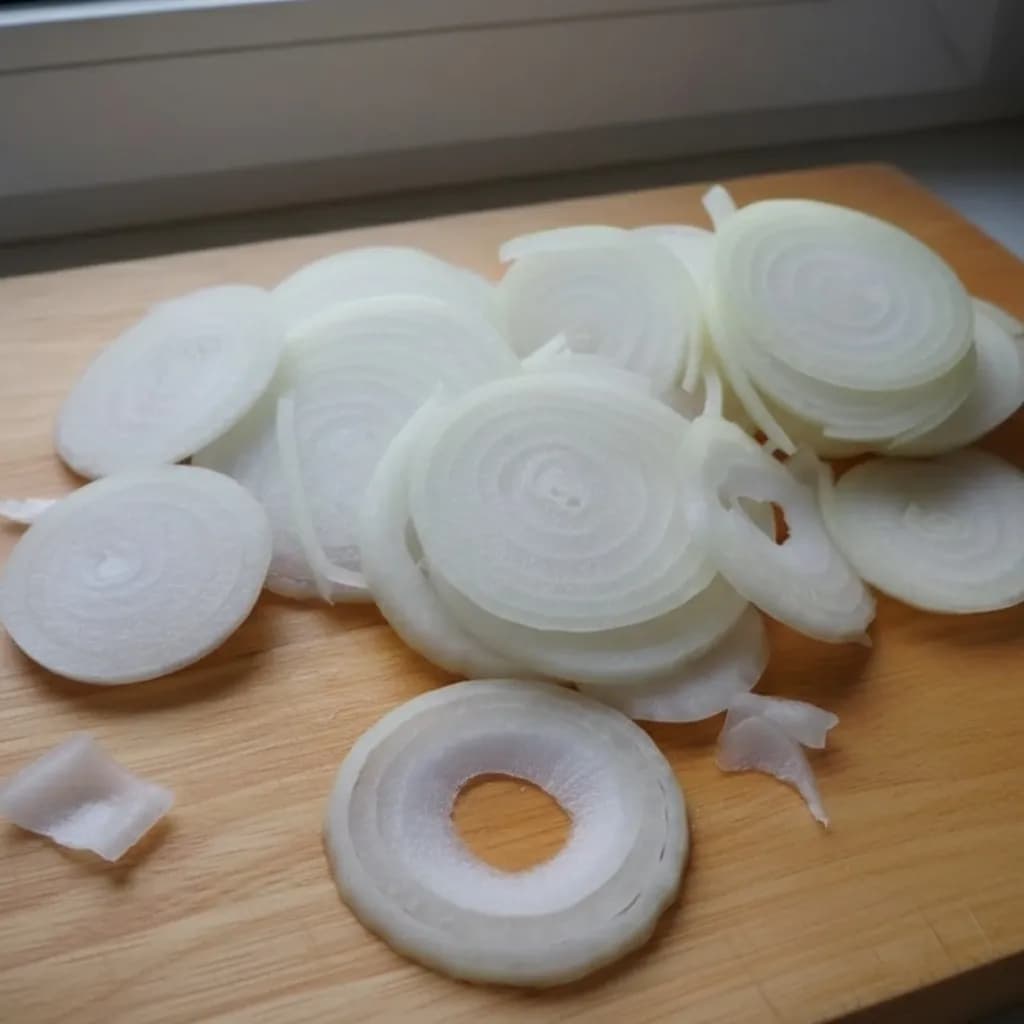 Нарезанный лук