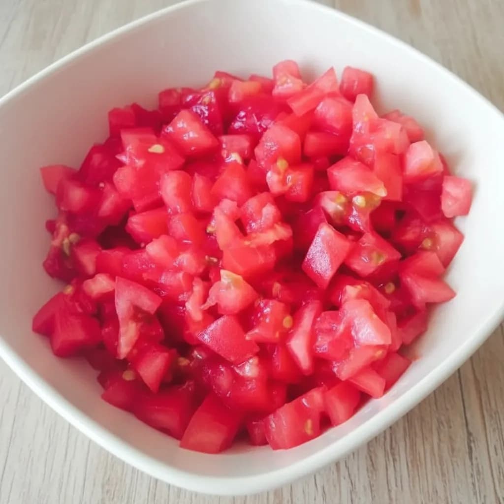 Помидоры кубиками