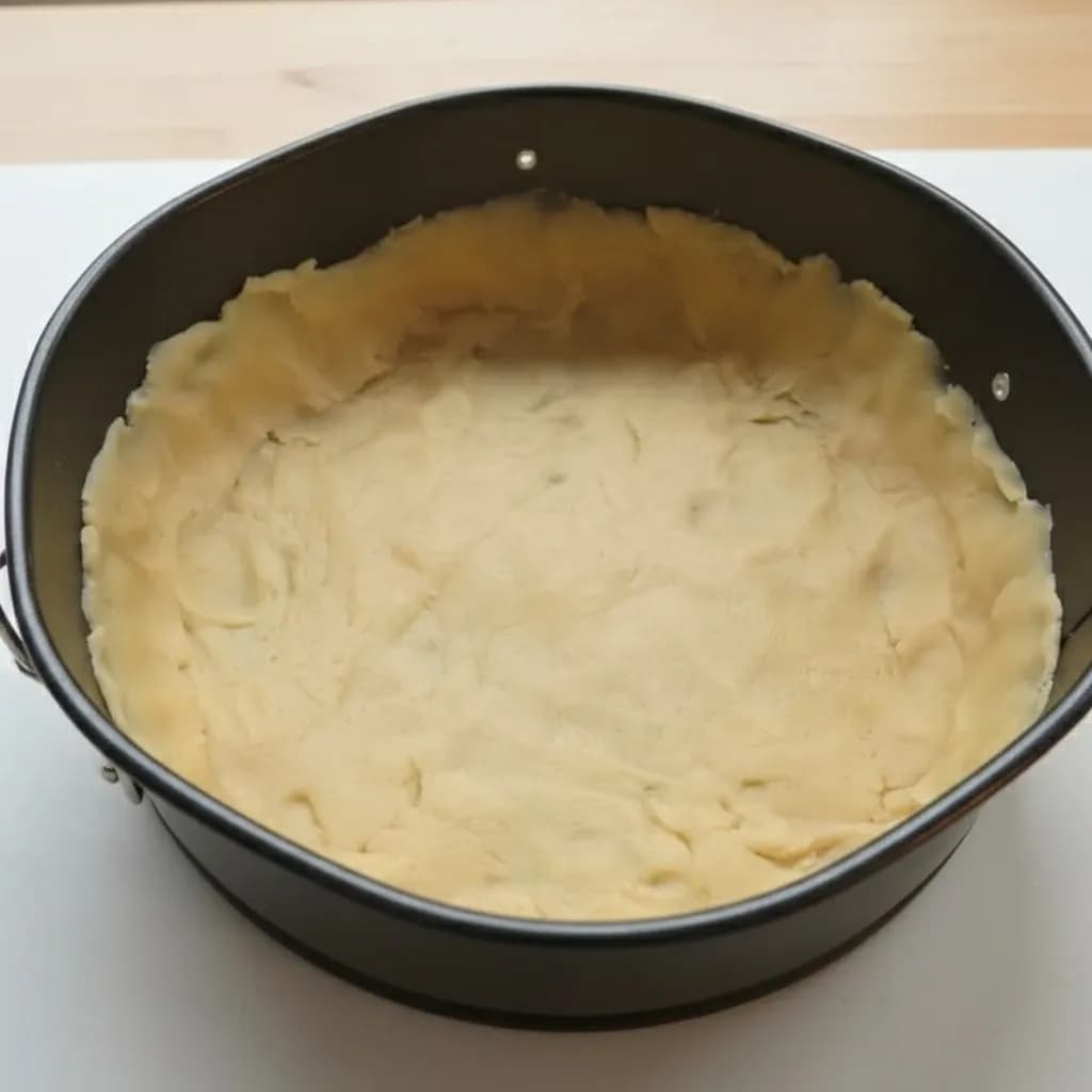 Тесто в форме