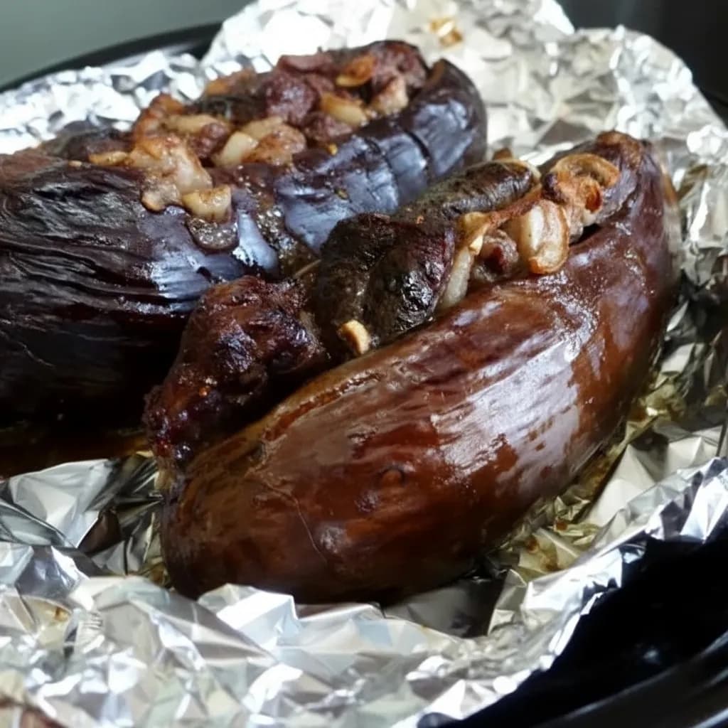 Запеченный баклажан