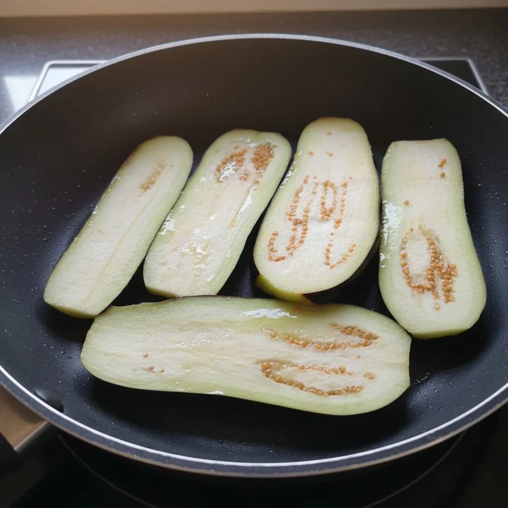 Жарка баклажанов