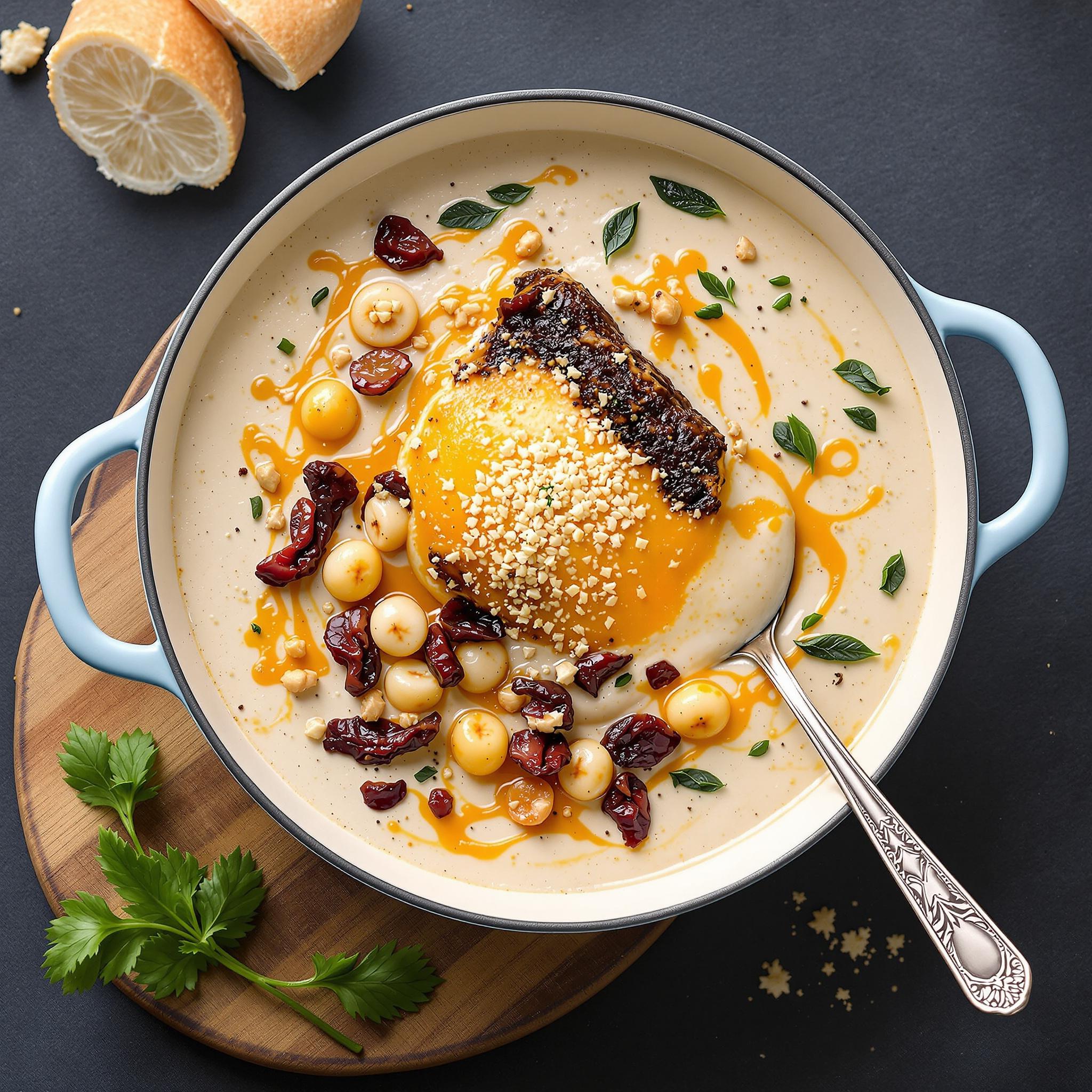 Кремовый тосканский куриный суп